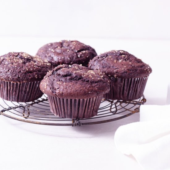 Double Chocolate Chip Muffins