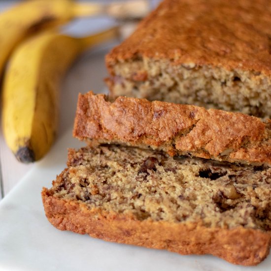 Easy Vegan Banana Bread