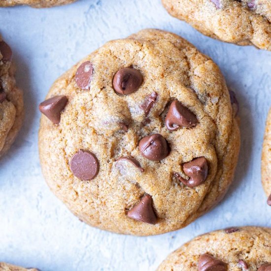 Healthier Chocolate Chip Cookies