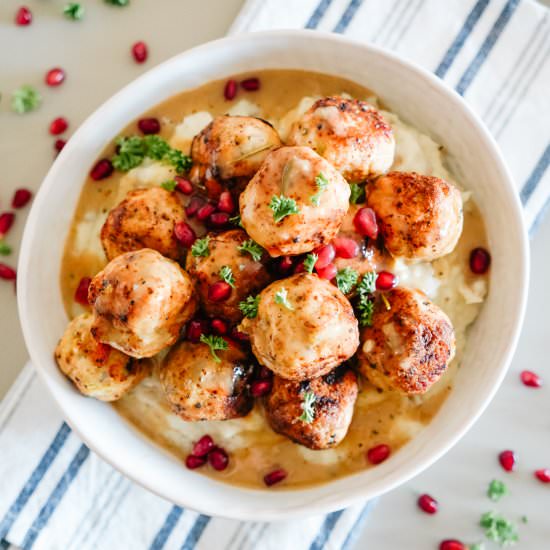 Turkey Dinner Meatballs