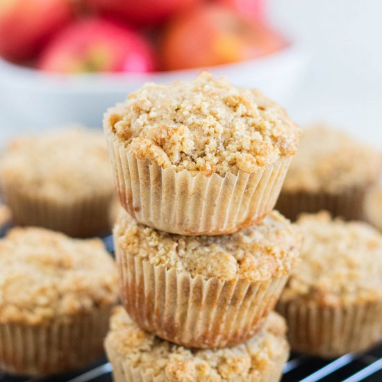 Apple Crumb Muffins