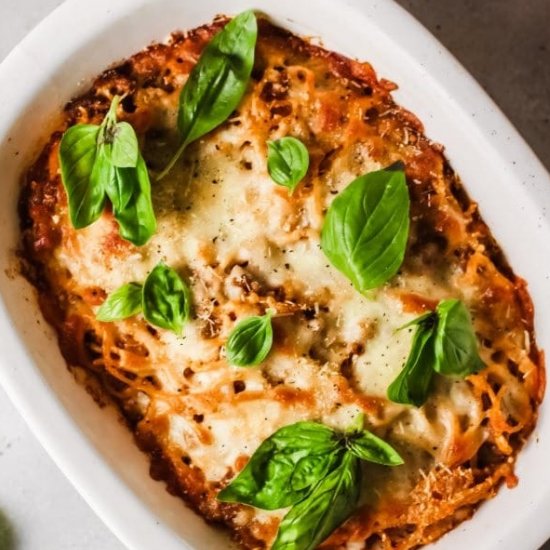 BAKED SPAGHETTI CASSEROLE