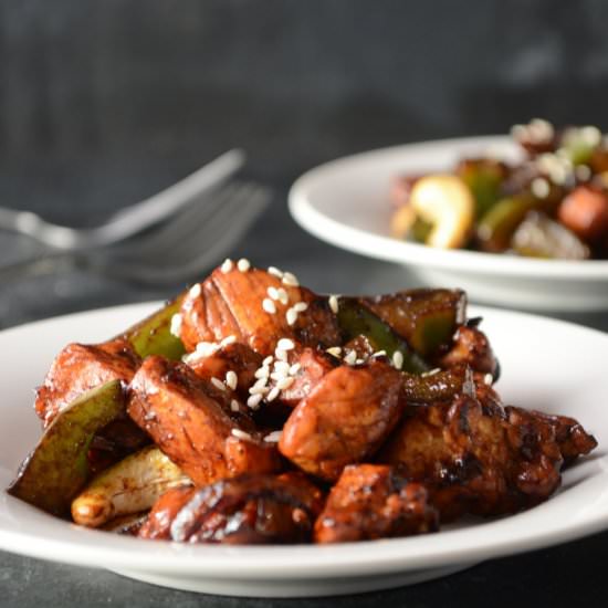 Keto Cashew Chicken