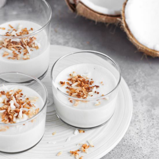 Coconut Panna Cotta