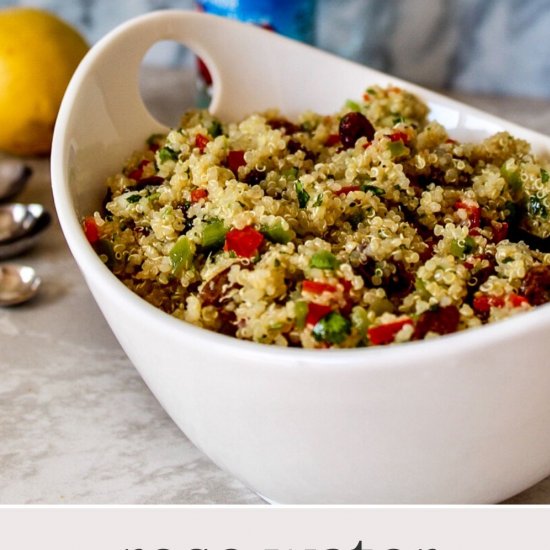 Rose Water Quinoa Salad