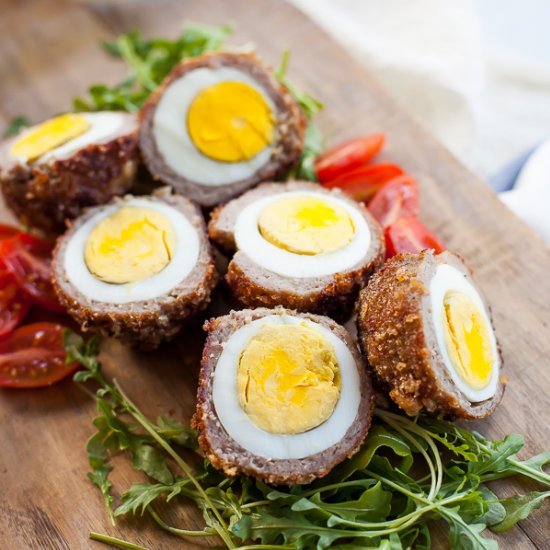 Air Fryer Scotch Eggs