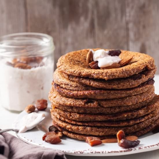 Oat Flour Pancakes