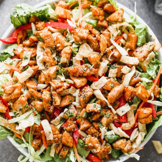 Thai Peanut Chicken Salad