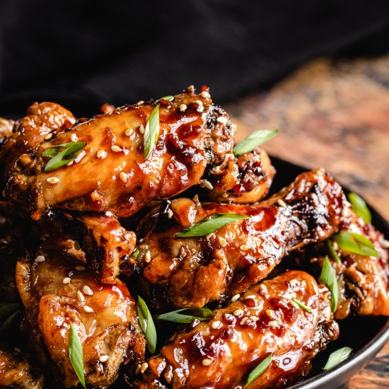 CRISPY AIR FRIED CHICKEN WINGS