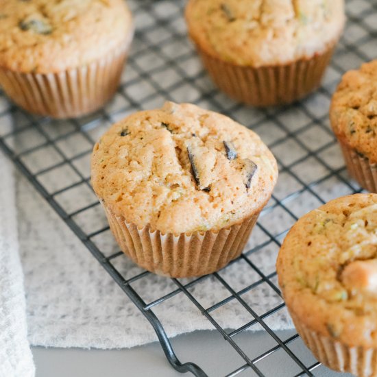 Zucchini, Walnut + Chocolate Chunk