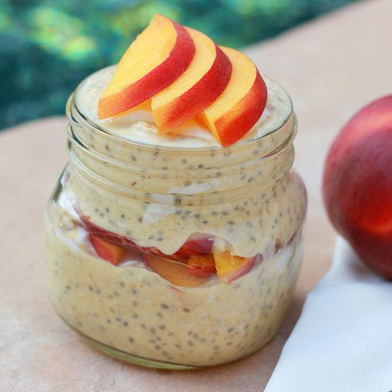 Caramel Toffee Overnight Oats