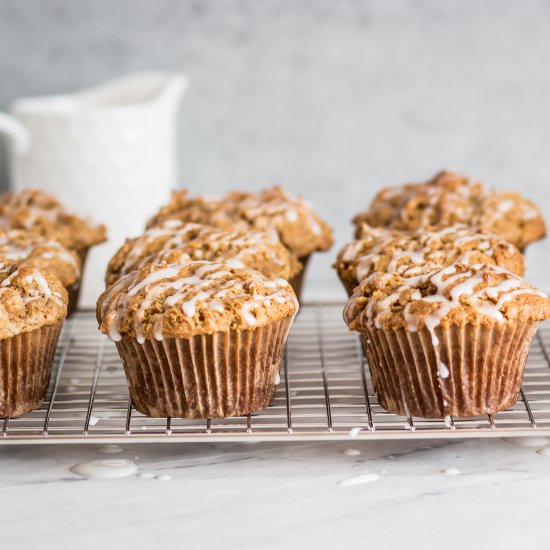 Gluten Free Apple Carrot Muffins