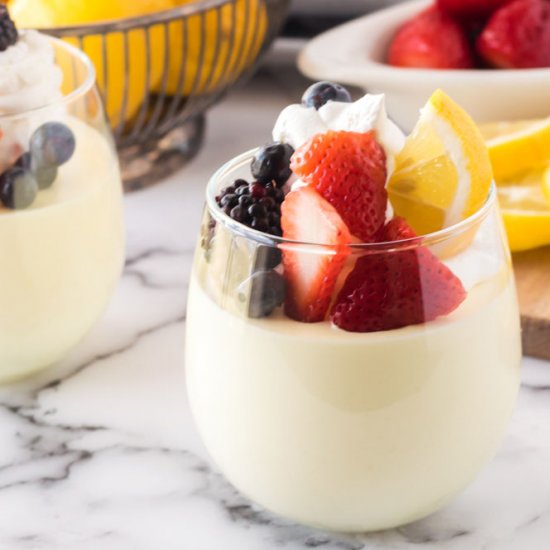 Lemon Cheesecake Mousse