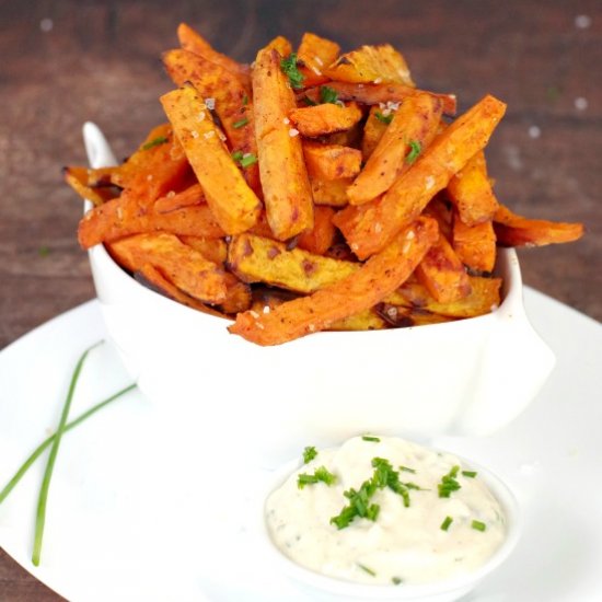 Sweet Potato Fries & Dip