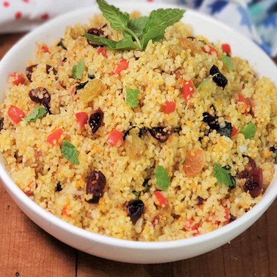 Instant Pot Cranberry Spice Couscous