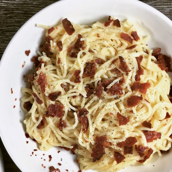 Gluten-Free Pasta Carbonara