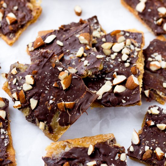 Graham Cracker Toffee Bars