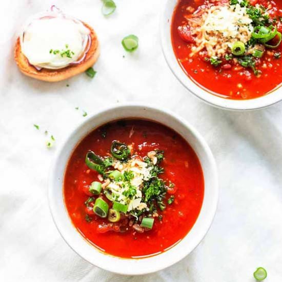 Roasted tomato soup