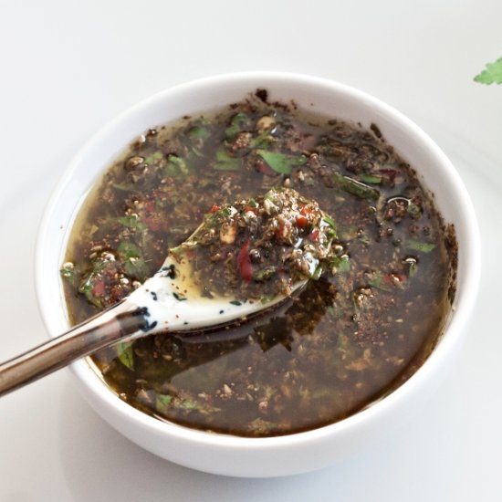 Low Fodmap Chimichurri