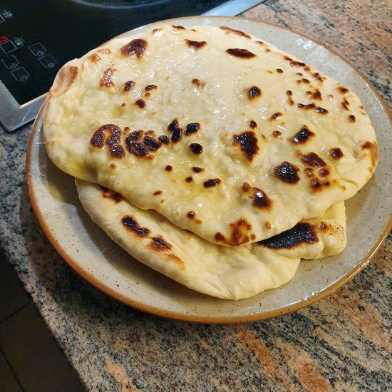 Garlic Naan Bread