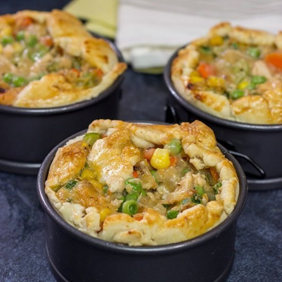 Mini Chicken Pot Pies