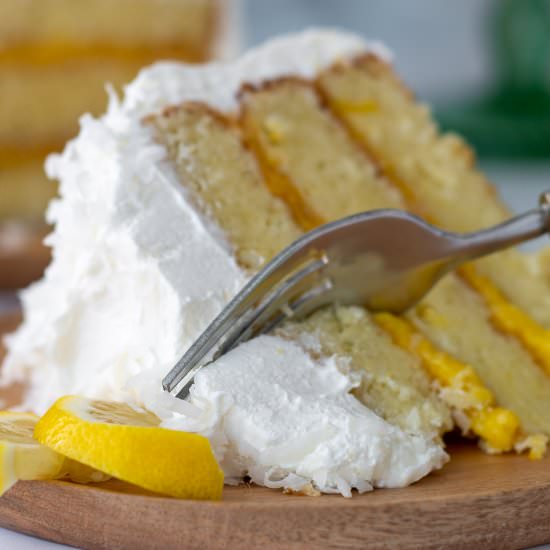 Lemon Coconut Cake