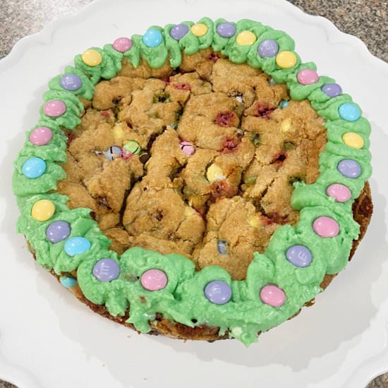 Easter Cookie Cake