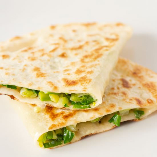 Azerbaijani Stuffed Flatbread