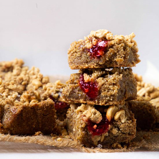 Peanut Butter and Jelly Bars