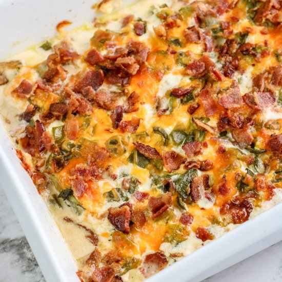 KETO JALAPENO POPPER CASSEROLE