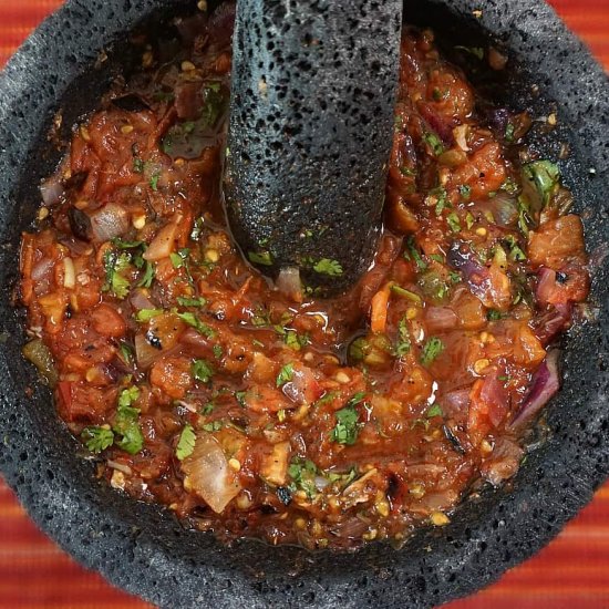 Molcajete Roasted Salsa