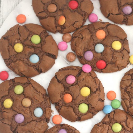 Smarties cookies