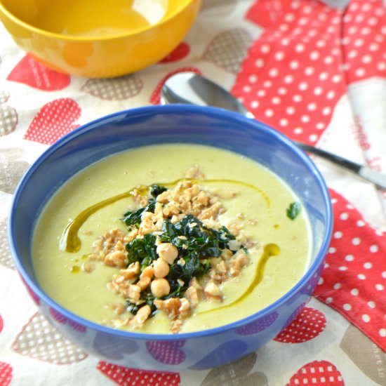 Leek & Butter Bean Soup