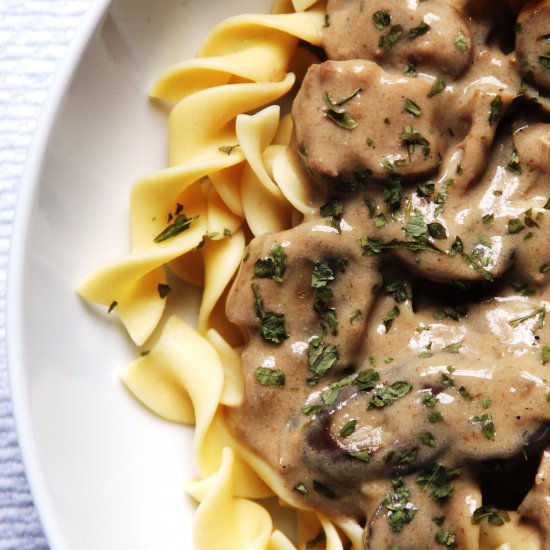 Chicken Stroganoff