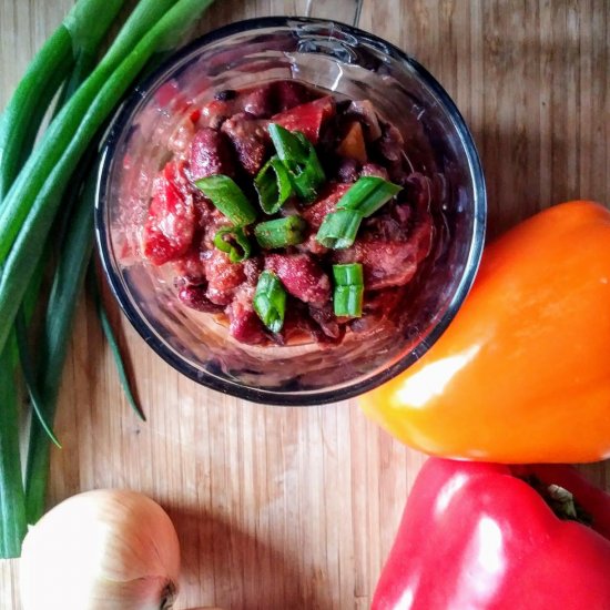 Slow Cooker Vegan Chili