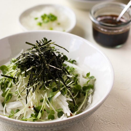 JAPANESE DAIKON SALAD