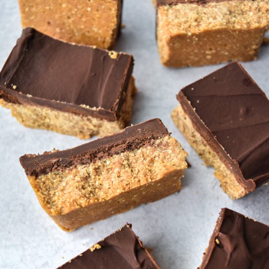 Peanut Butter Cookie Dough Bars