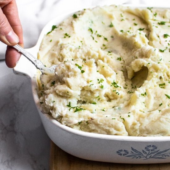 Easy Vegan Mashed Potatoes