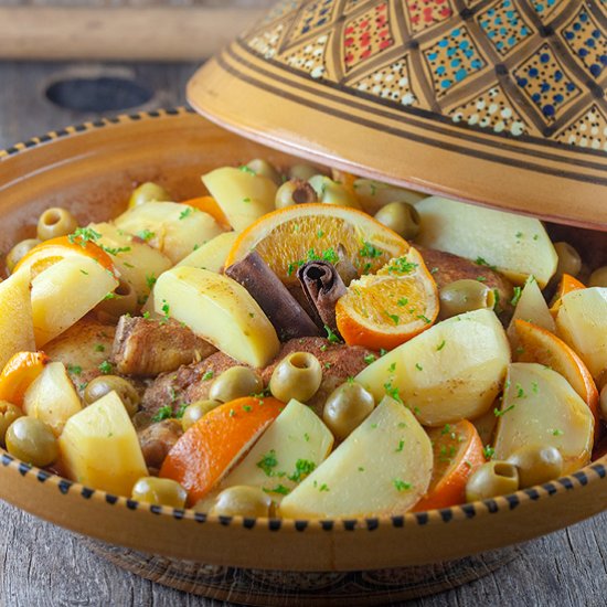 Chicken tajine