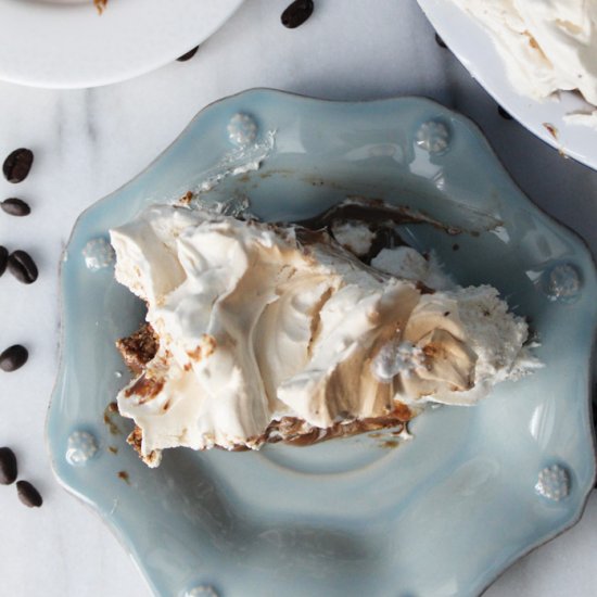 Dirty Chai Meringue Pie