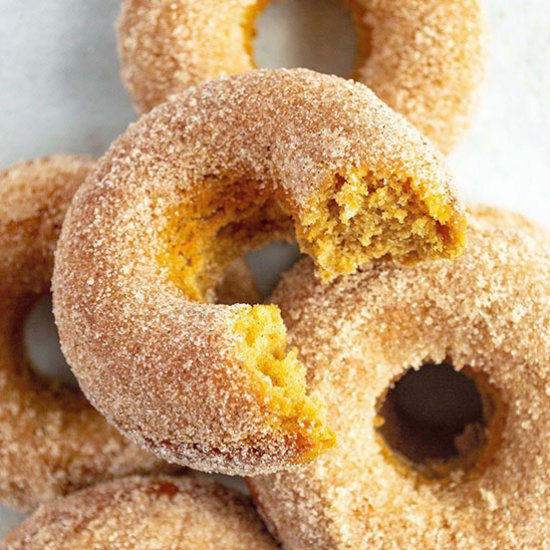 Baked Cinnamon Sugar Donuts