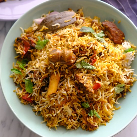 Mutton Dum Biryani