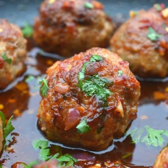 Asian Pork Meatballs