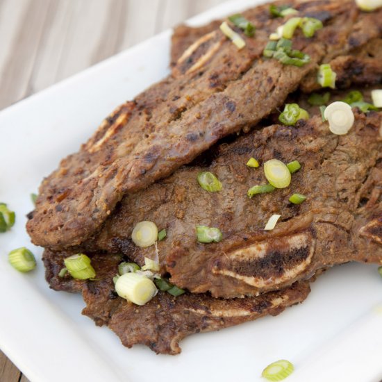 Grilled Korean Short Ribs