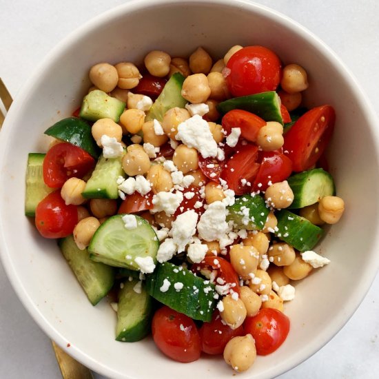 Chickpea salad