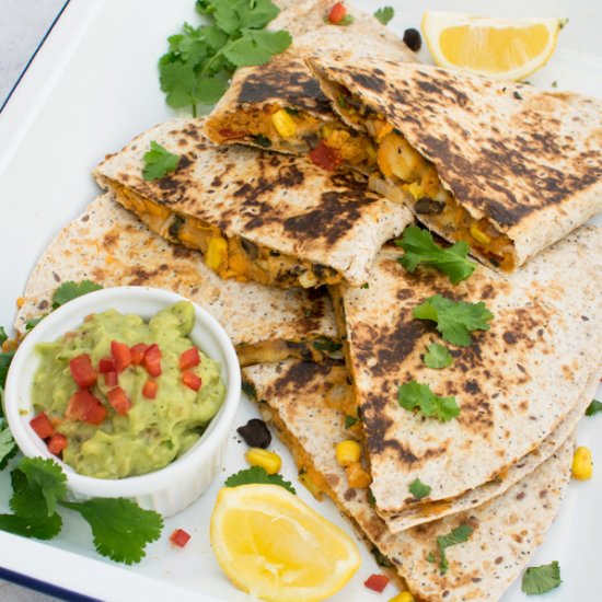 Sweet Potato Quesadillas