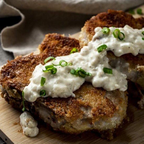 Pan Fried Pork Chops