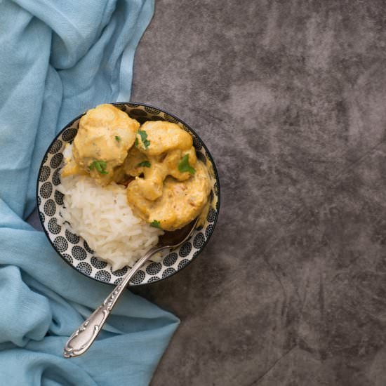 Cauliflower curry