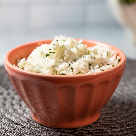 Coconut Cilantro Rice