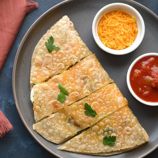 Healthy Breakfast Quesadilla